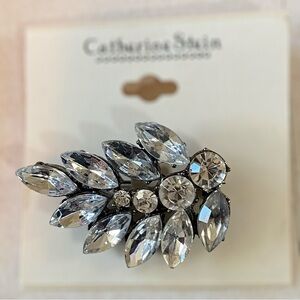 Catherine Stein retired vintage crystal brooch